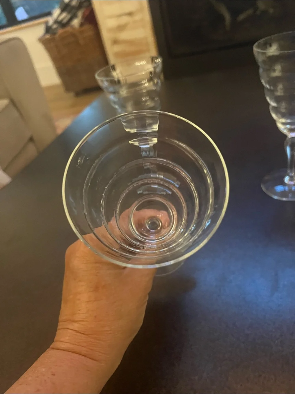 Vintage “Cambodia” glasses by Utility Glassworks 1920’s- Set of 3